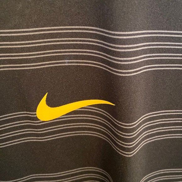 Nike Dr-Fit University Of Missouri Black Collared Short Sleeved Mens Shirt - Picture 6 of 10